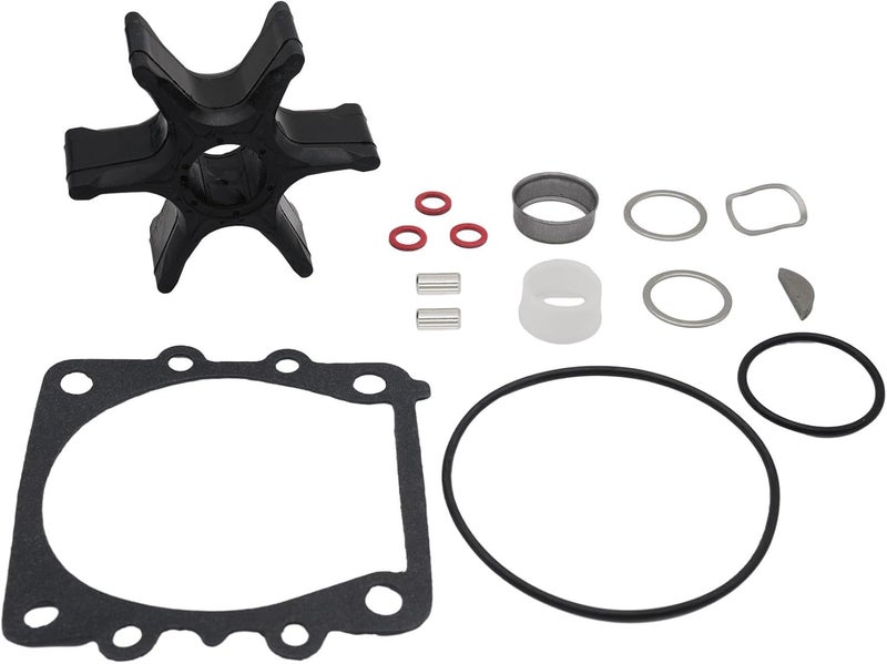 SANWIN 6E5-44352 Marine Water Pump Impeller Service Kit Compatible with Yamaha 2 Stroke 150-300 HP and 4 Stroke 150 200 225 HP Boat Outboard Motor Replacement 6E5-44352-00 Sierra 18-3071 - Image 1